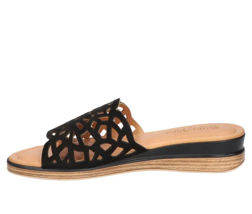 Women's Bella Vita Italy Cas Low Wedge Sandals