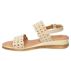 Women's Bella Vita Italy Zoe Low Wedge Sandals