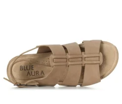 Women's Blue Aura Amelia Sandals