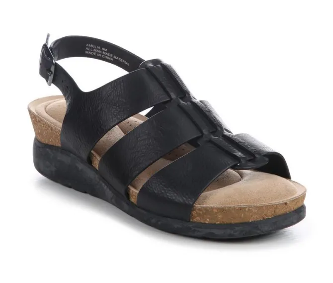 Women's Blue Aura Amelia Sandals