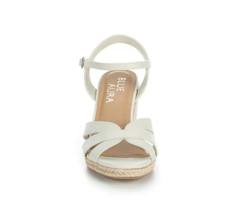 Women's Blue Aura Avery Wedges