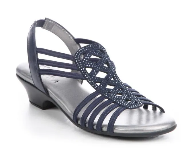 Women's Blue Aura Ellian Dress Sandals