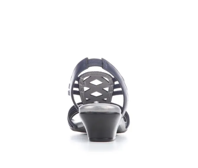 Women's Blue Aura Ellian Dress Sandals