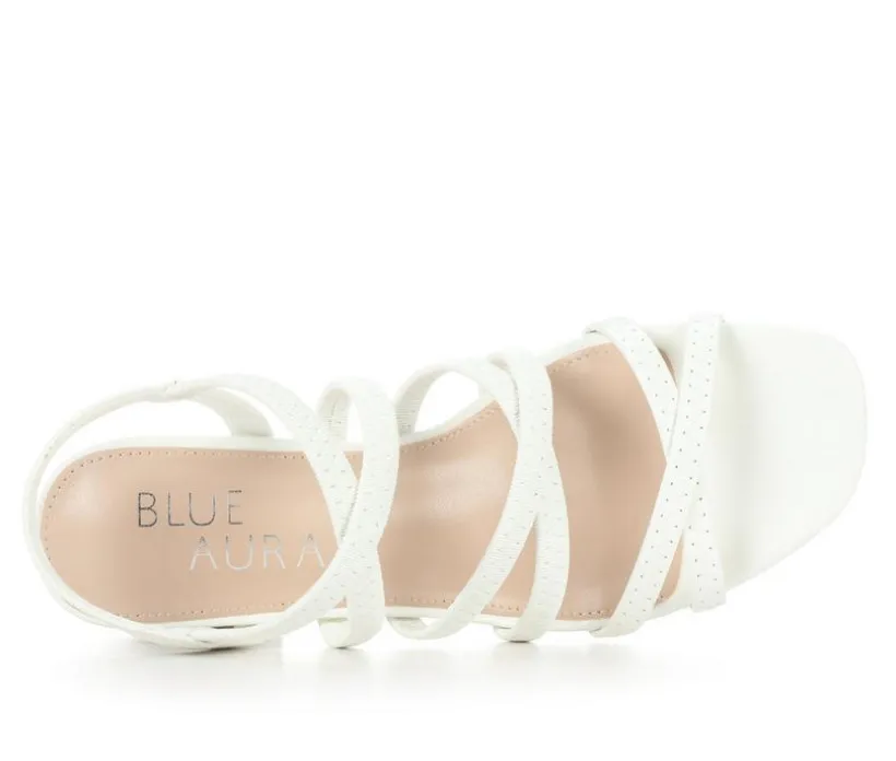 Women's Blue Aura Jenny Dress Sandals