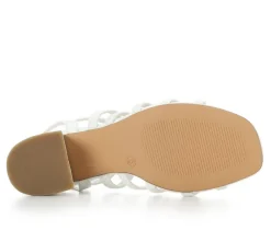 Women's Blue Aura Jenny Dress Sandals