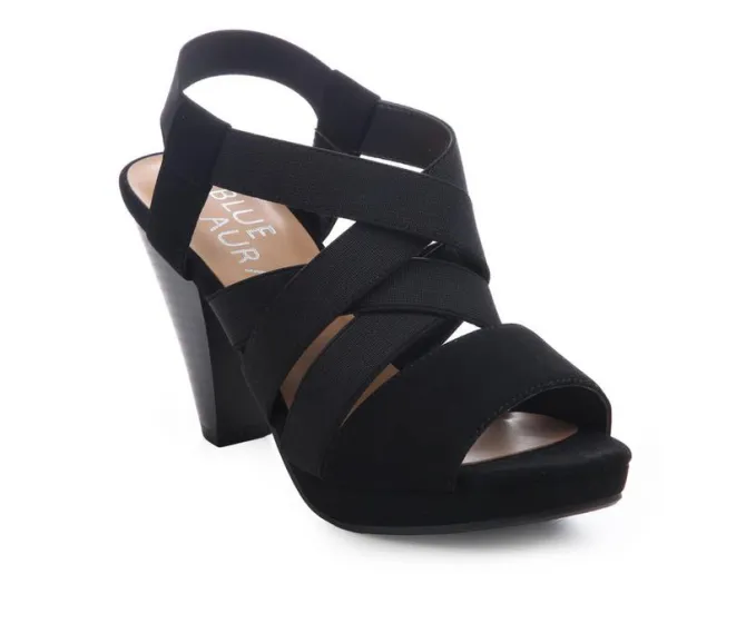 Women's Blue Aura Kali Dress Sandals