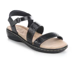 Women's Blue Aura Taren Sandals