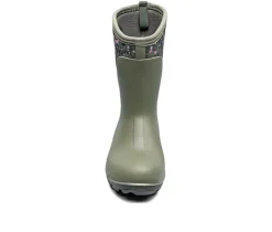 Women's Bogs Footwear Classic Seamless Demure Floral Mid Sport & Hiker Boots