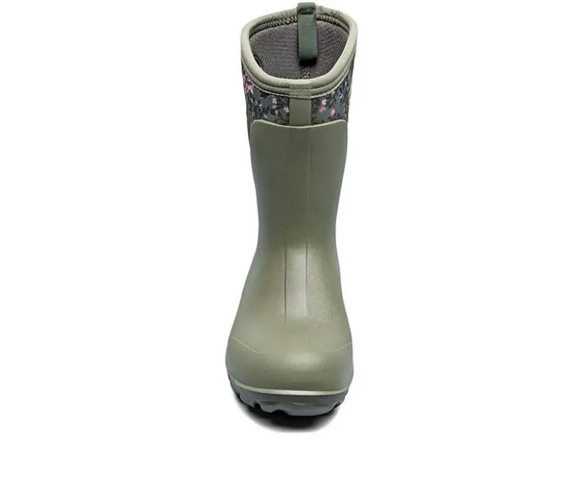 Women's Bogs Footwear Classic Seamless Demure Floral Mid Sport & Hiker Boots