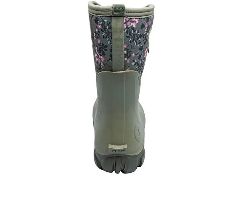 Women's Bogs Footwear Classic Seamless Demure Floral Mid Sport & Hiker Boots