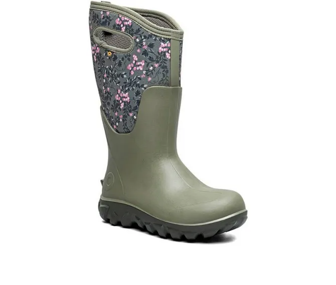 Women's Bogs Footwear Classic Seamless Demure Floral Rain Boots