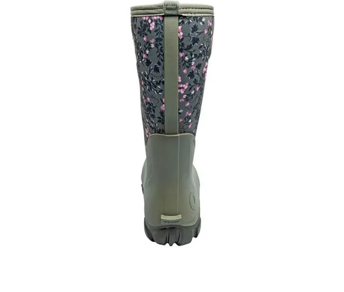 Women's Bogs Footwear Classic Seamless Demure Floral Rain Boots
