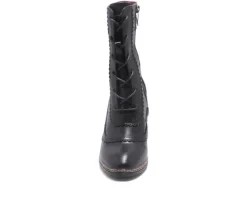 Women's Chelsea Crew Glimpse Mid Calf Lace Up Heeled Boots