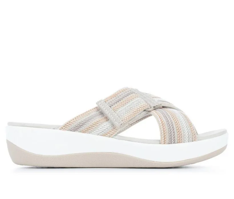 Women's Clarks Arla Wave Wedge Sandals