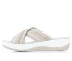 Women's Clarks Arla Wave Wedge Sandals