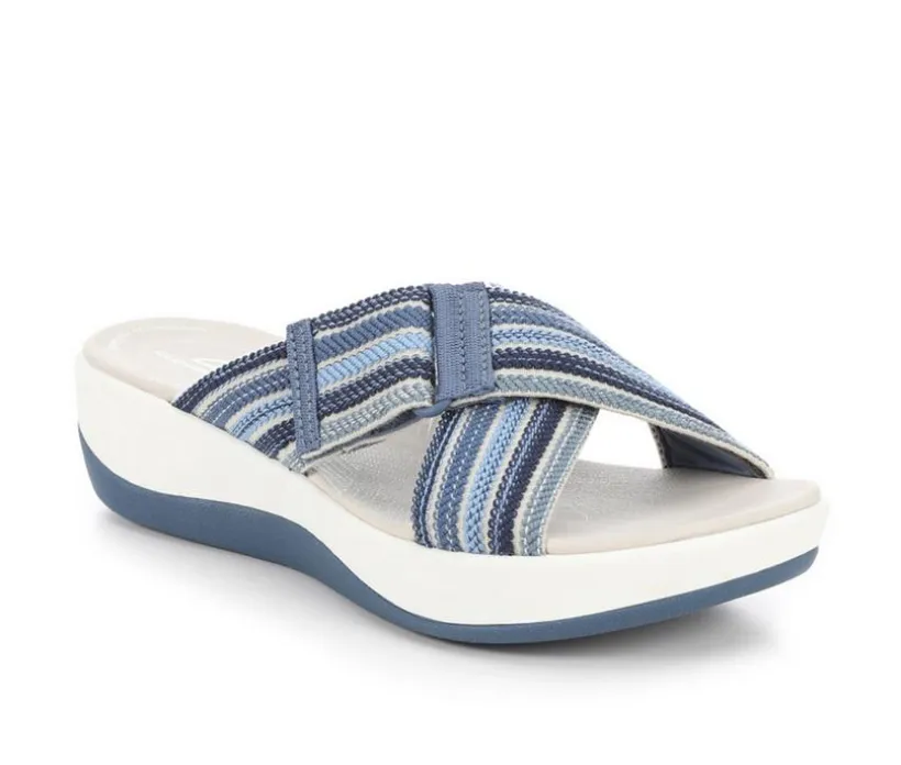 Women's Clarks Arla Wave Wedge Sandals