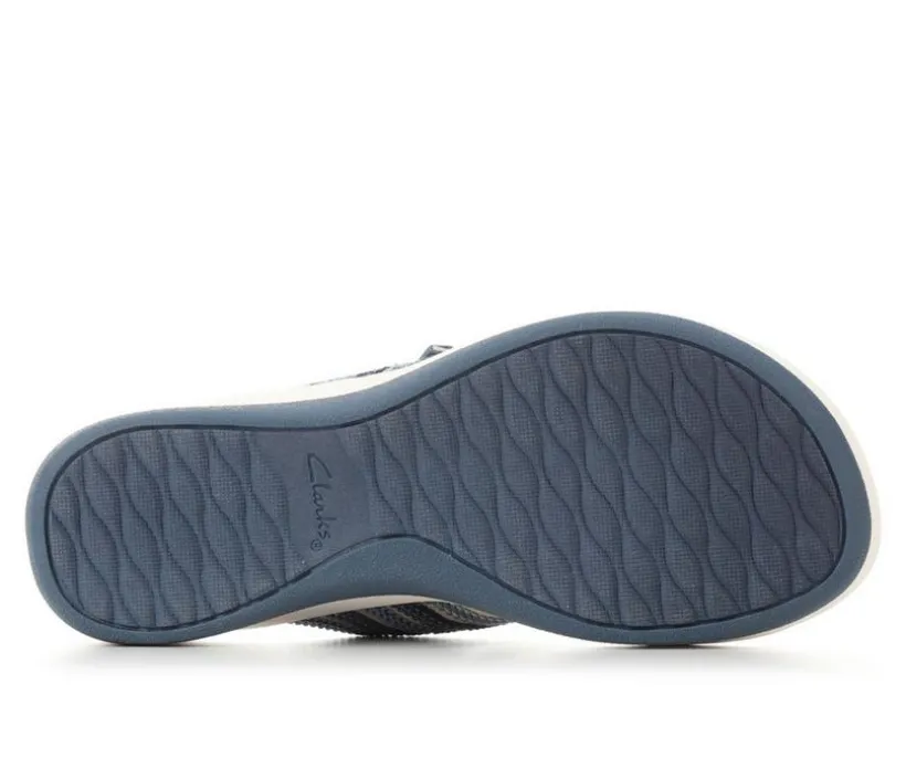 Women's Clarks Arla Wave Wedge Sandals
