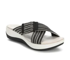 Women's Clarks Arla Wave Wedge Sandals