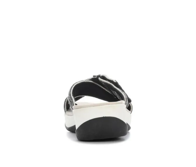 Women's Clarks Arla Wave Wedge Sandals