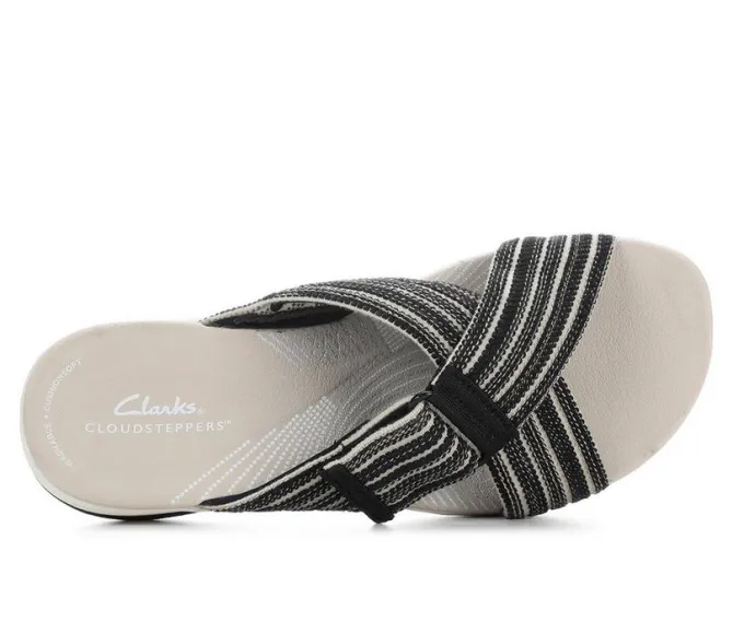 Women's Clarks Arla Wave Wedge Sandals