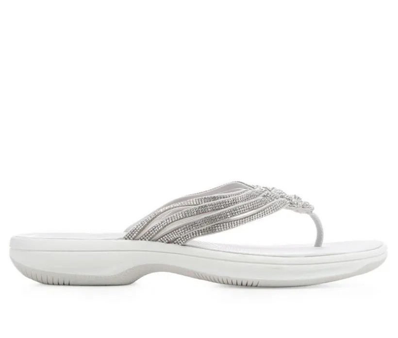 Women's Clarks Breeze Gem Flip-flops