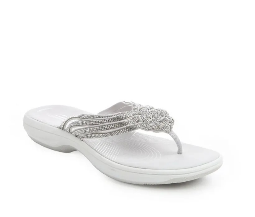 Women's Clarks Breeze Gem Flip-flops