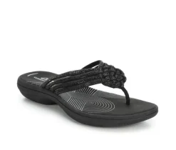 Women's Clarks Breeze Gem Flip-flops