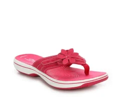 Women's Clarks Breeze Opal Flip-Flops