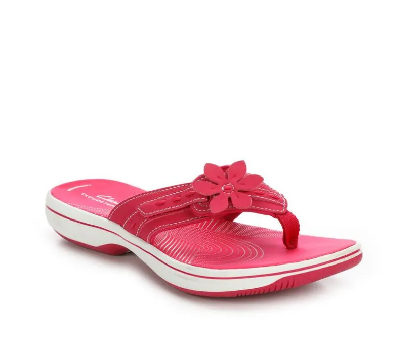 Women's Clarks Breeze Opal Flip-Flops