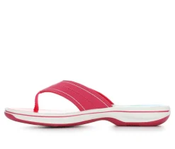 Women's Clarks Breeze Reyna Flip-Flops