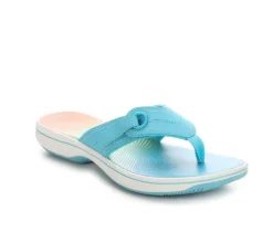 Women's Clarks Breeze Reyna Flip-Flops