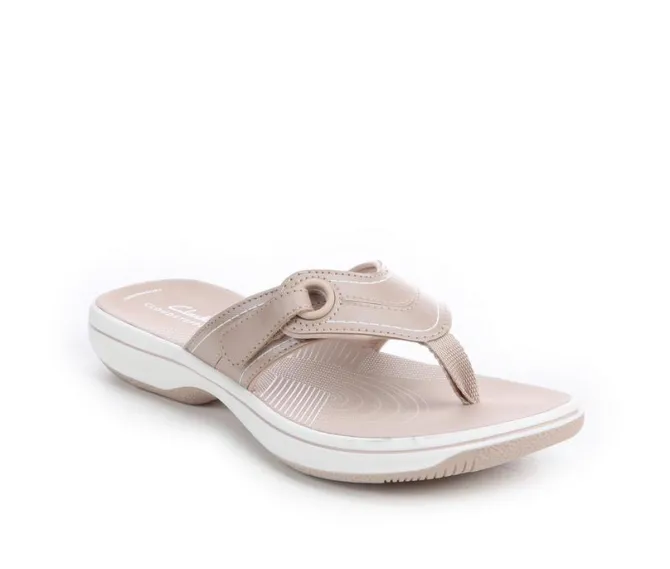 Women's Clarks Breeze Reyna Flip-Flops