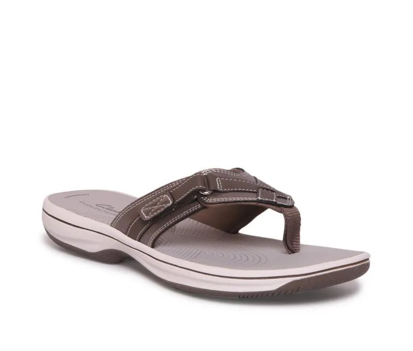 Women's Clarks Breeze Sea Flip-Flops