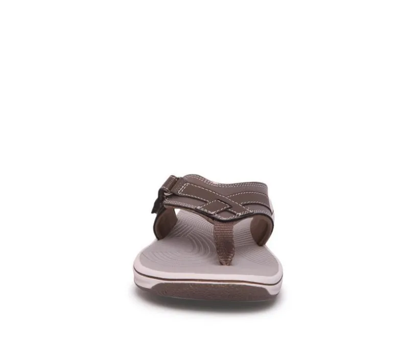 Women's Clarks Breeze Sea Flip-Flops