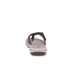 Women's Clarks Breeze Sea Flip-Flops