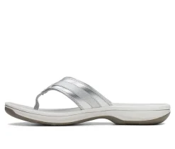Women's Clarks Breeze Sea Flip-Flops