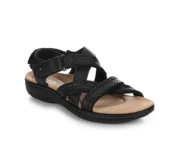 Women's Clarks Laurieann Rena Blk Sandals