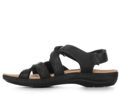 Women's Clarks Laurieann Rena Blk Sandals