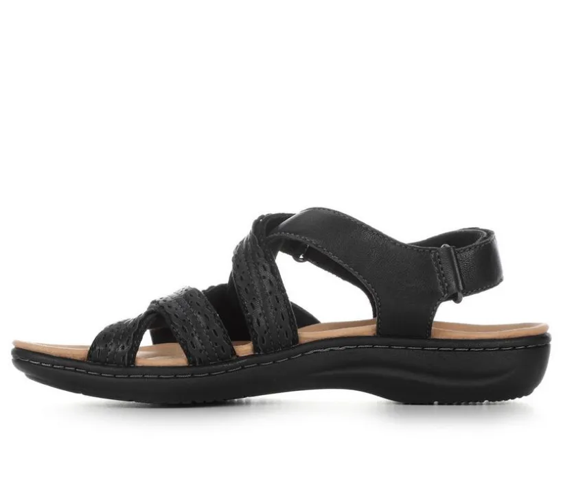 Women's Clarks Laurieann Rena Blk Sandals