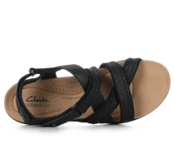 Women's Clarks Laurieann Rena Blk Sandals