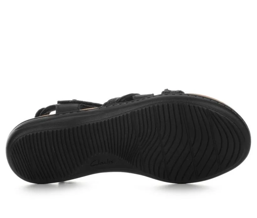 Women's Clarks Laurieann Rena Blk Sandals