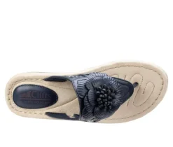 Women's Cliffs by White Mountain Cynthia Wedge Flip-Flops