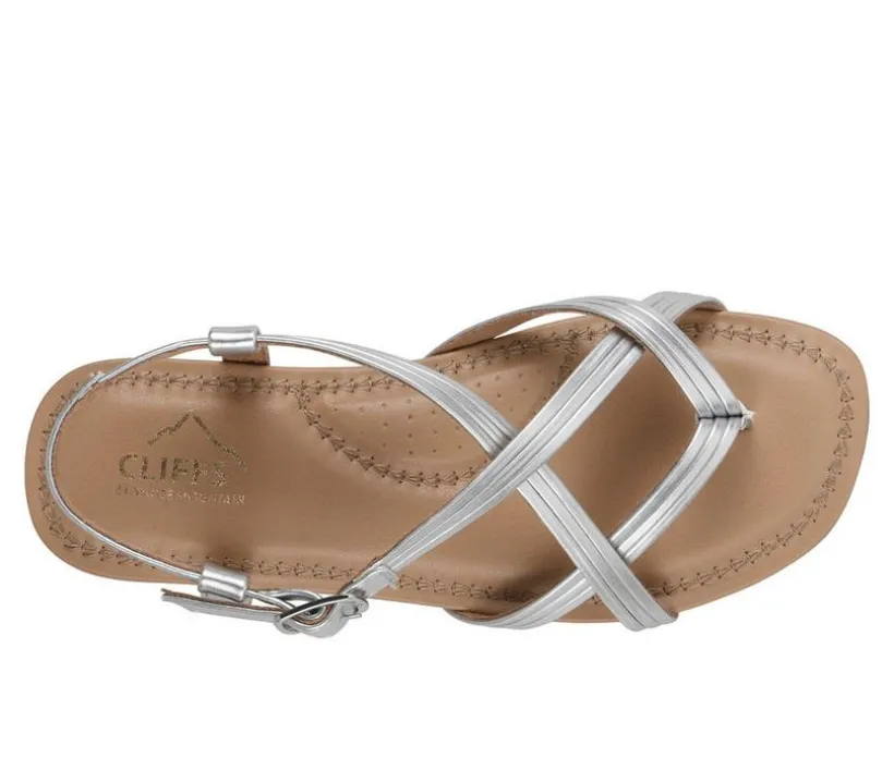 Women's Cliffs by White Mountain Fraly Slide Sandals