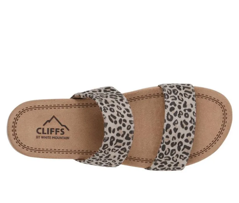 Women's Cliffs by White Mountain Tahlie Slide Sandals