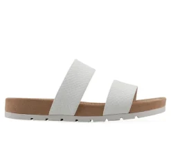 Women's Cliffs by White Mountain Tahlie Slide Sandals