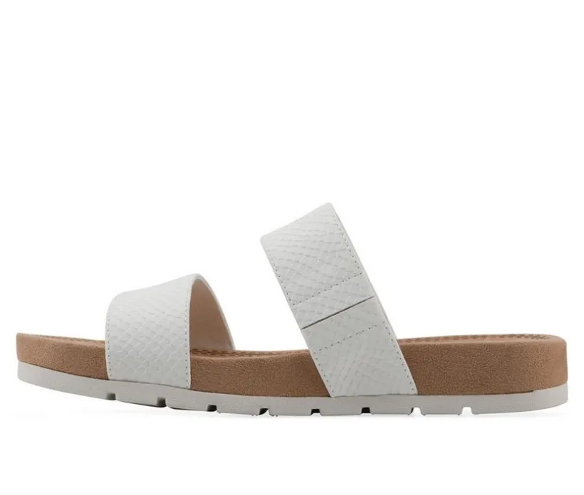 Women's Cliffs by White Mountain Tahlie Slide Sandals