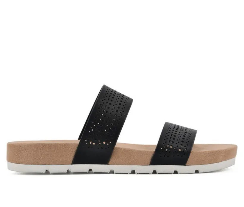 Women's Cliffs by White Mountain Tahlie Slide Sandals