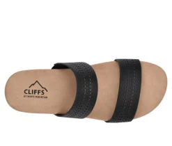Women's Cliffs by White Mountain Tahlie Slide Sandals