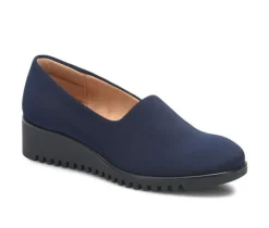Women's Comfortiva Dana Slip Resistant Wedge Slip Ons