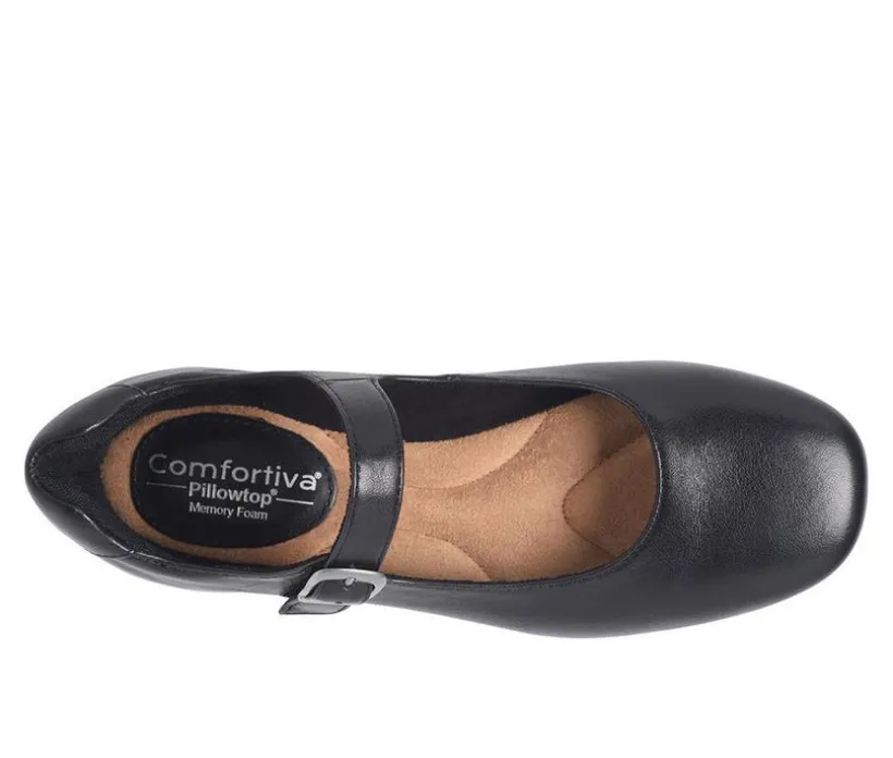 Women's Comfortiva Kaylee Slip Resistant Mary Jane Flats